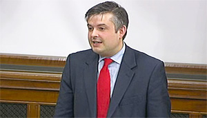 Jon Ashworth MP chairs a Parliamentary meeting to develop a strategic business relationship between the UK and India