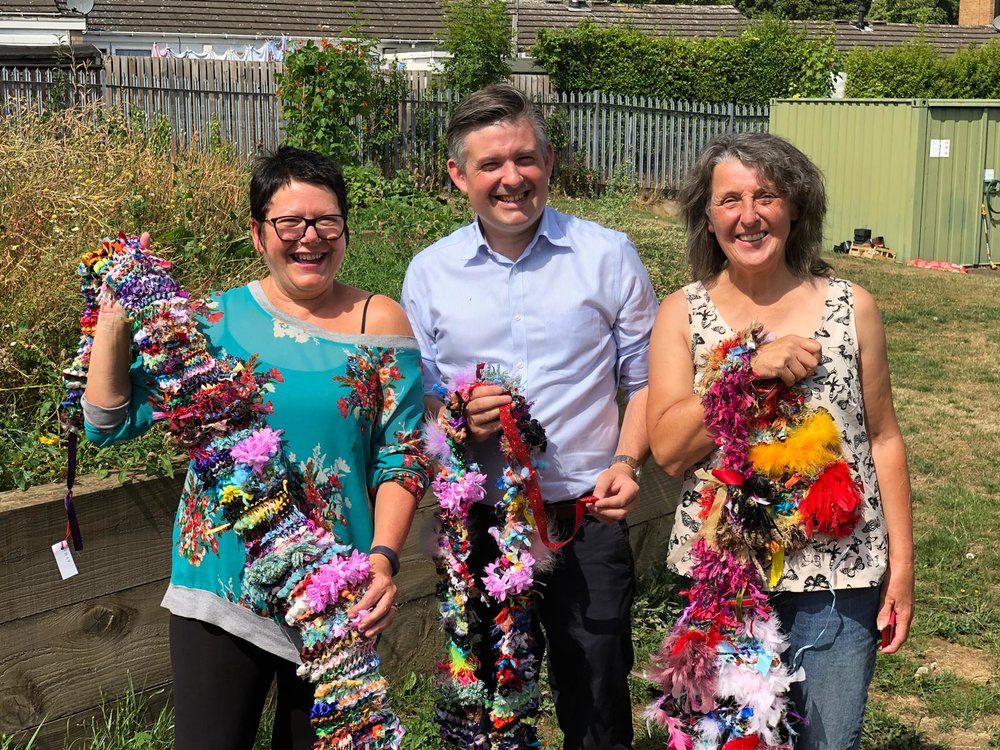 Jon Ashworth was out and about in Eyres Monsell today meeting residents and met up with the local Councillors - Friday 3 August