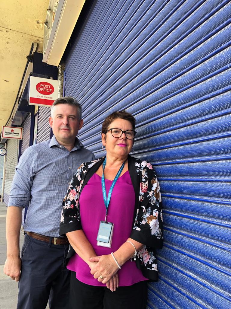 Jon demands the Post Office in Eyres Monsell to be re-opened as soon as possible - Friday August 2 2019