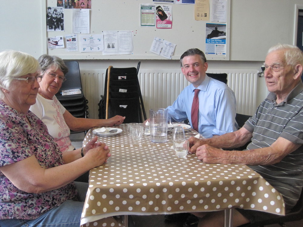Jon tackles loneliness by encouraging elderly residents to sign-up to the Age UK’s telephone friendship service, Call in Time, for more information visit: https://bit.ly/2SEko9v - Friday March 22 2019