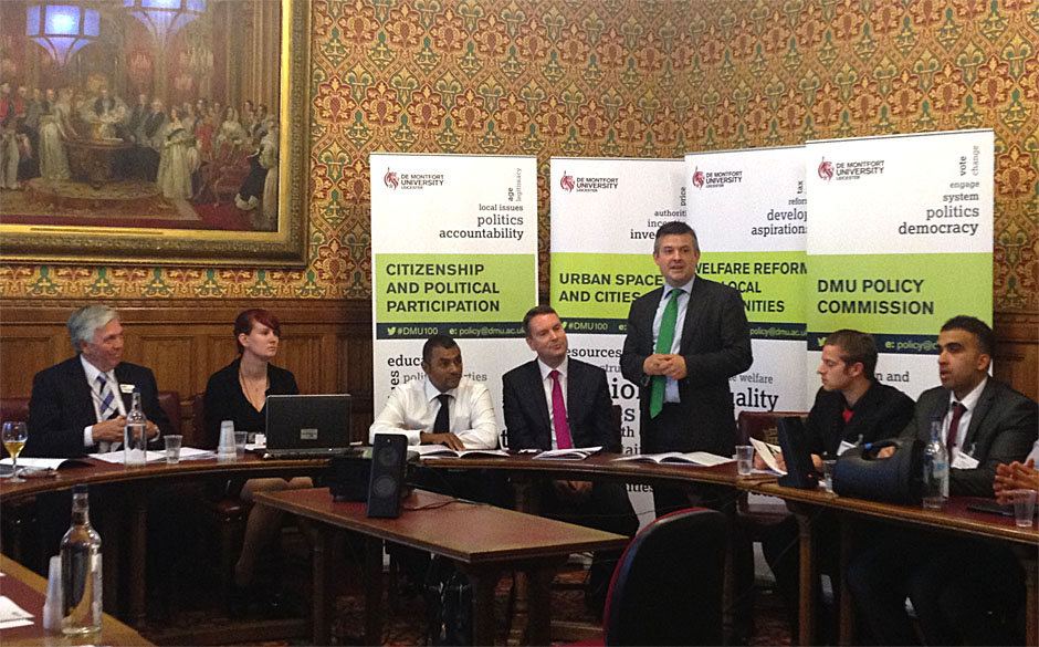 Jon Ashworth introducing the Policy Commission