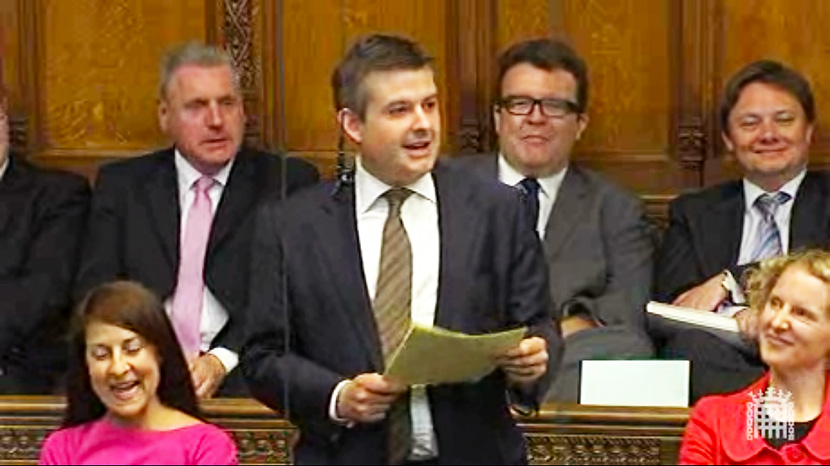 Jon Ashworth MP, delivering his maiden speech in Parliament and speaking to the ‘Hold on to Our Hearts' campaign to keep children's heart surgery at Glenfield
