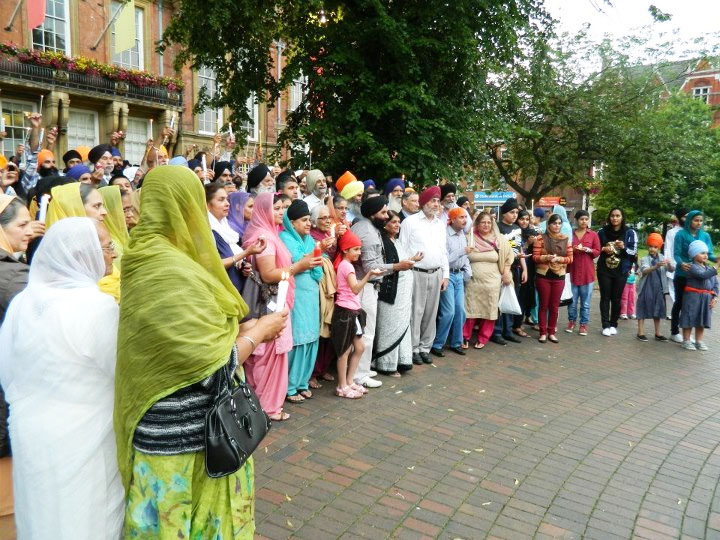 Jon Ashworth MP joined representatives from all faiths in attendance at the vigil held outside Leicester Town Hall